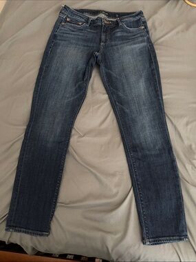 Lucky Brand Dark Blue Denim Ankle Jeans